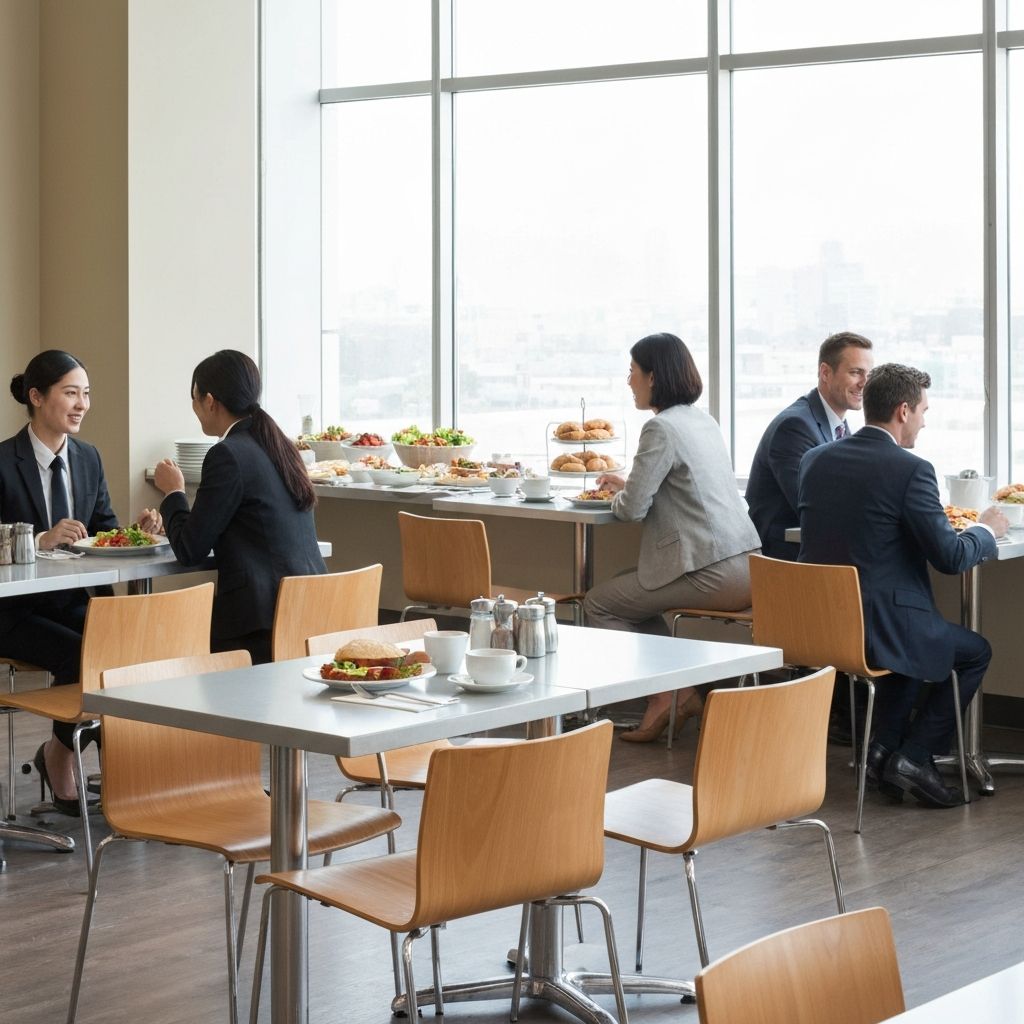 Workplace eating area